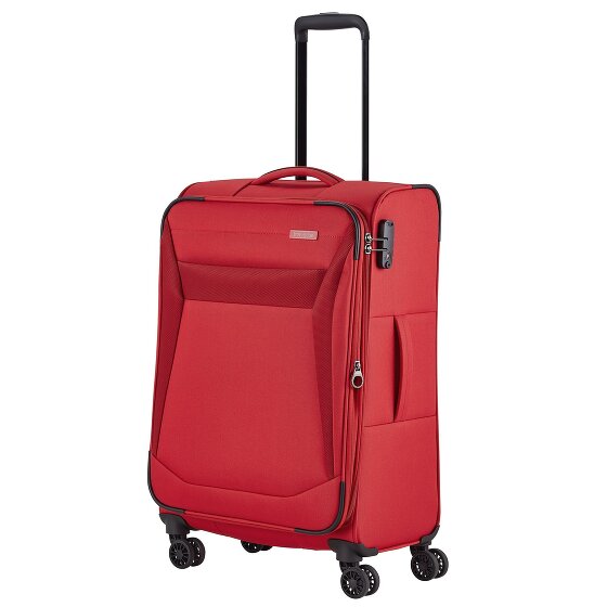 Travelite Chios 4 Rollen Kofferset 4-teilig mit Dehnfalte