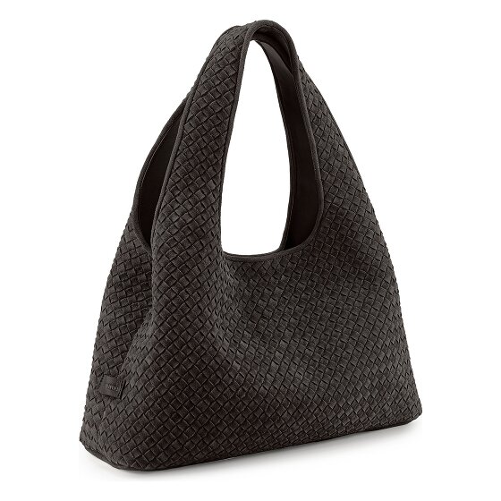 LES VISIONNAIRES Paz Weave Schultertasche Leder 44 cm