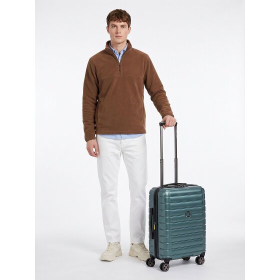 Delsey Paris Shadow 5.0 4 Rollen Kabinentrolley 55 cm mit Dehnfalte