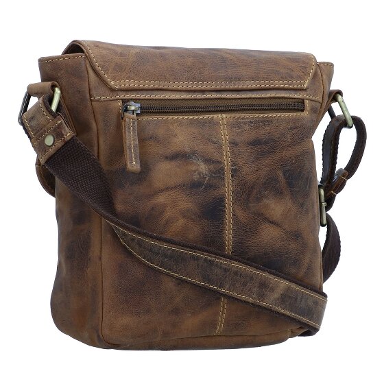 Greenburry Vintage Umhängetasche Leder 26 cm