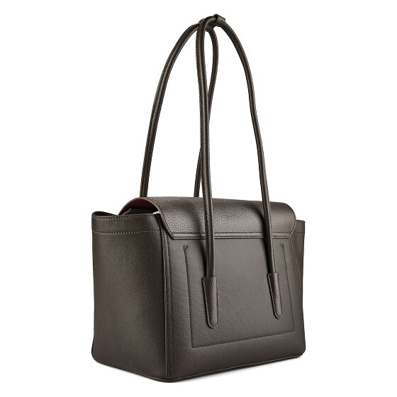 Coccinelle Double Beat Schultertasche Leder 33 cm