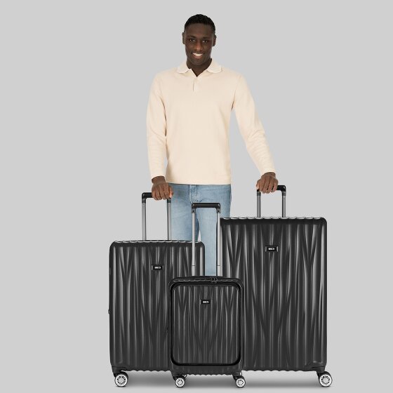 Bric's Cervia 2.0 4 Rollen Kabinentrolley 77 cm Laptopfach mit Dehnfalte