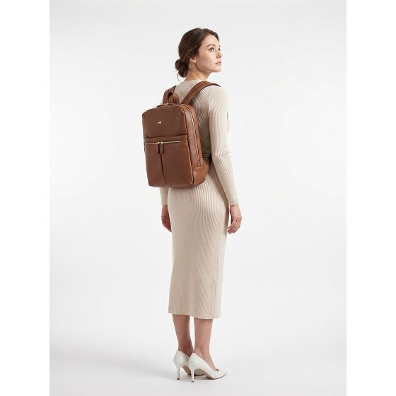 Braun Büffel Hanna Business-Rucksack M Leder 40 cm Laptopfach