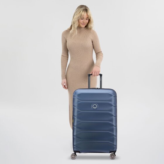 Delsey Paris Meteor 4 Rollen Trolley L 78 cm mit Dehnfalte