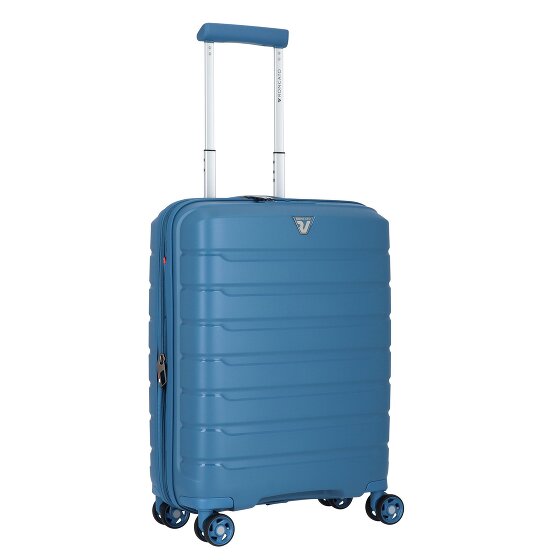 Roncato B-Flying Move 4 Rollen Kabinentrolley 55 cm mit Dehnfalte