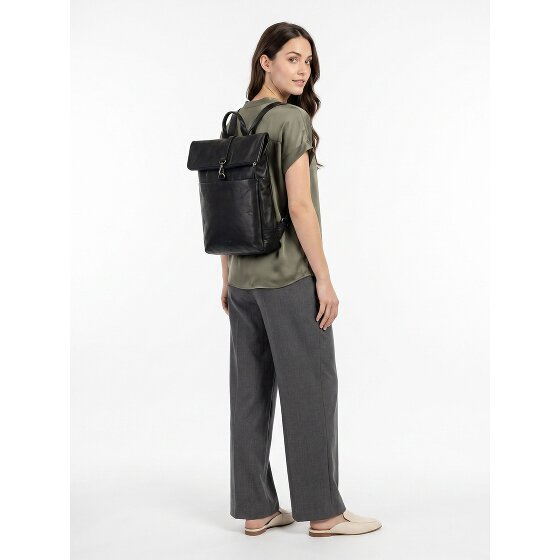 Jost Glasgow Daypack RFID Schutz Leder 42 cm Laptopfach