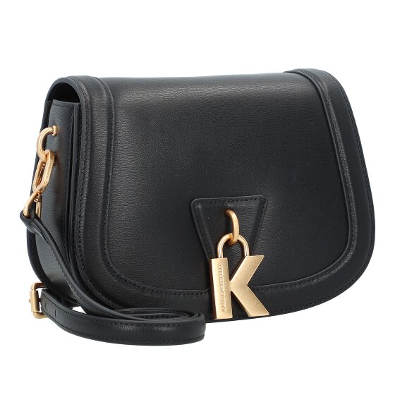Karl Lagerfeld Lock Umhängetasche Leder 21 cm
