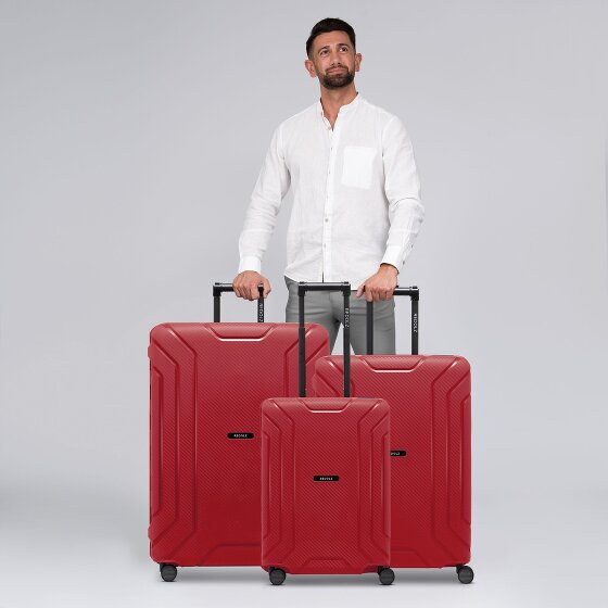 Redolz Essentials 15 4-Rollen Kofferset 3-tlg. mit Dreipunkt-Verschluss