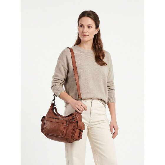 Harbour 2nd Anchor Love Schultertasche Leder 30 cm