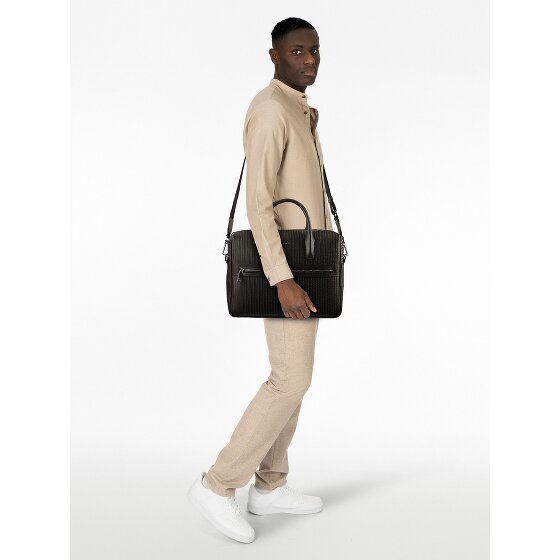 Boss Daxter Aktentasche Leder 39 cm Laptopfach