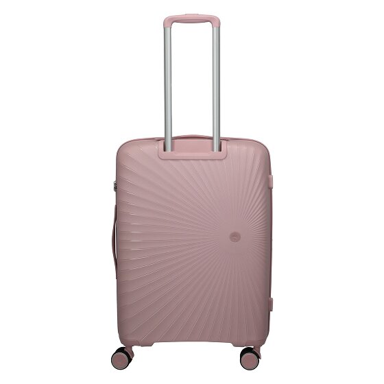Travelite Tamaris x Travelite Voyaage 4 Rollen Trolley M 66 cm mit Dehnfalte