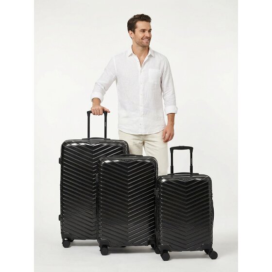 Redolz Essentials 18 2.0 4 Rollen Kofferset 3-teilig mit Dehnfalte