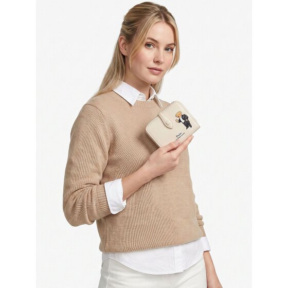 POLO RALPH LAUREN Bear Geldbörse Leder 10 cm
