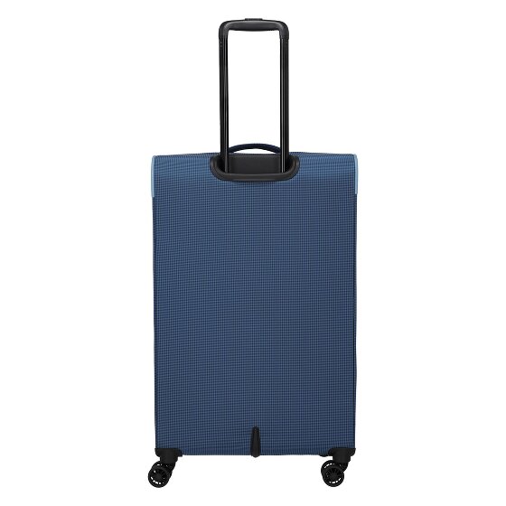 Travelite Corsiica 4 Rollen Trolley L 77 cm mit Dehnfalte