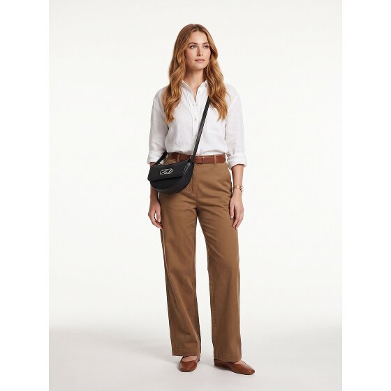 Karl Lagerfeld Signature Umhängetasche Leder 25 cm