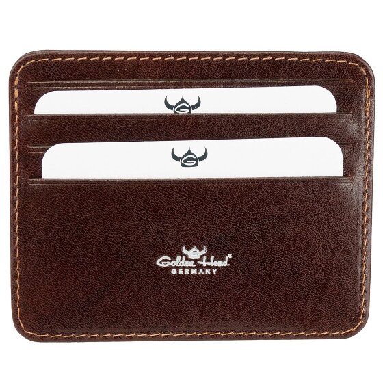 Golden Head Colorado Kreditkartenetui RFID Schutz Leder 10 cm