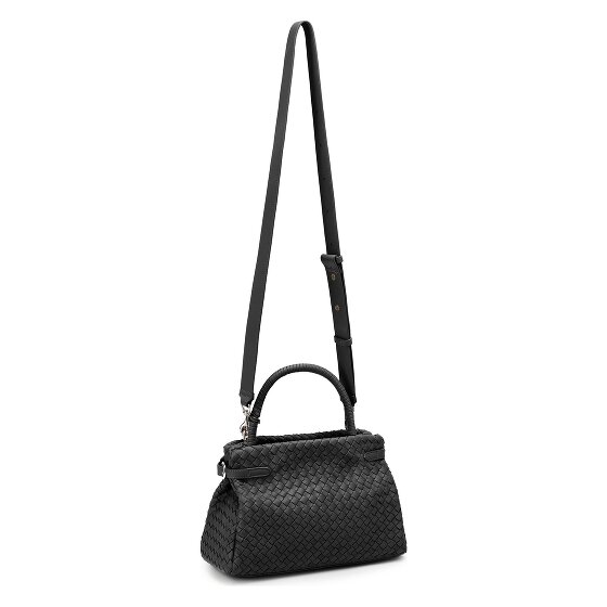 LES VISIONNAIRES Issac Weave Handtasche Leder 31 cm