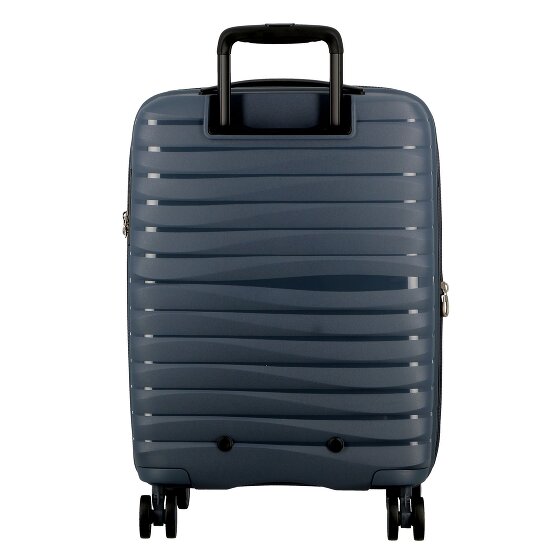 Jump Xwave 4 Rollen Kabinentrolley 55 cm mit Dehnfalte