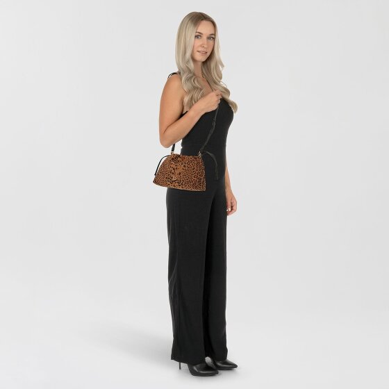 PINKO Mini Clutch Umhängetasche Leder 26 cm