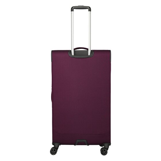 Travelite Cubis 4 Rollen Trolley L 83 cm mit Dehnfalte