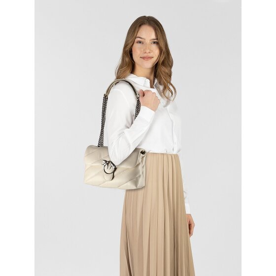 PINKO Love Puff Umhängetasche Leder 27 cm