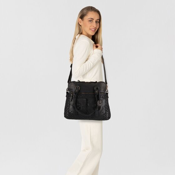 Harbour 2nd Urban Poets Schultertasche Leder 29 cm