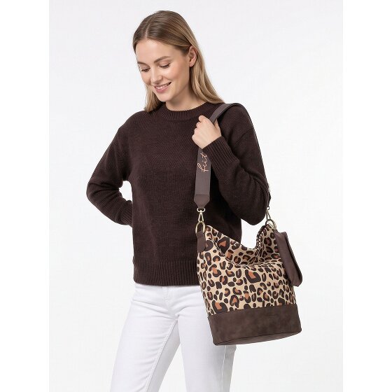 Fritzi aus Preußen Izzy07 Limited Leo Camel Schultertasche 25 cm