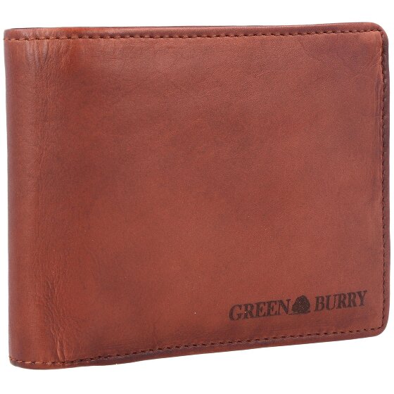 Greenburry Vintage Washed Geldbörse Leder 13 cm