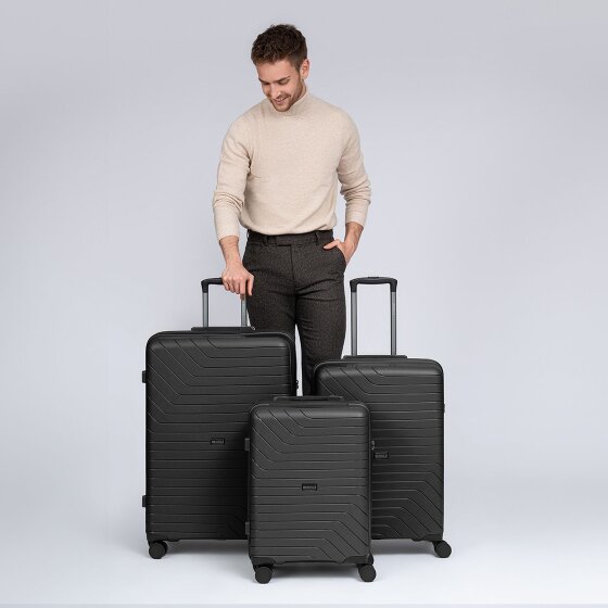 Redolz Essentials 05 3-SET 4 Rollen Kofferset 3-teilig