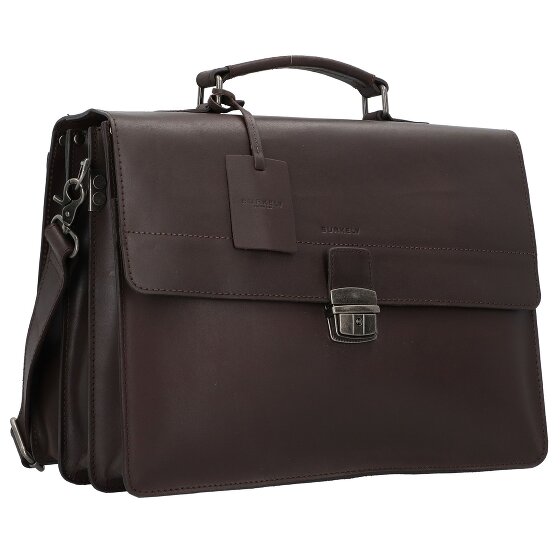 Burkely Vintage Dean Aktentasche Leder 38 cm