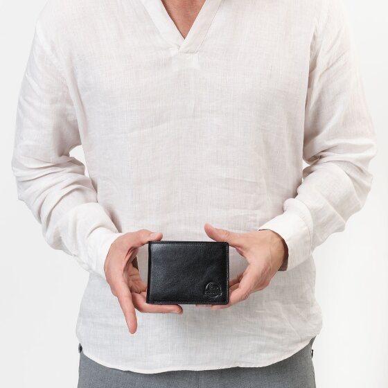 Farmhood Memphis Geldbörse RFID Schutz Leder 12.5 cm
