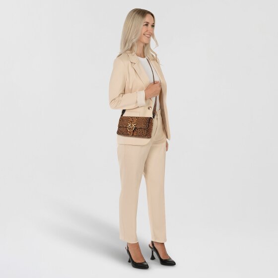 PINKO Slouchy Umhängetasche Leder 27 cm