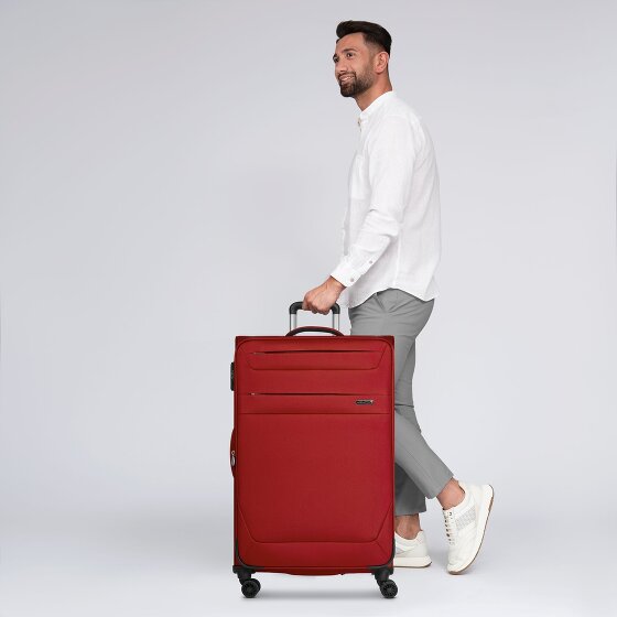 Worldpack Chicago 4 Rollen Trolley L 78 cm mit Dehnfalte