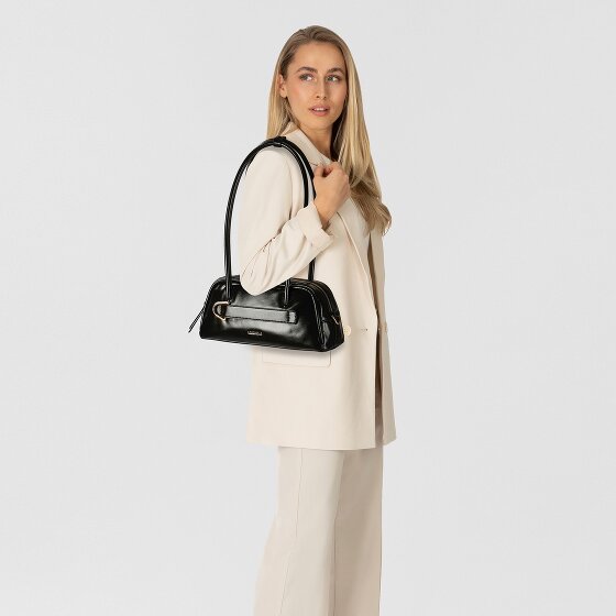 Coccinelle Paki Shiny Schultertasche Leder 30 cm