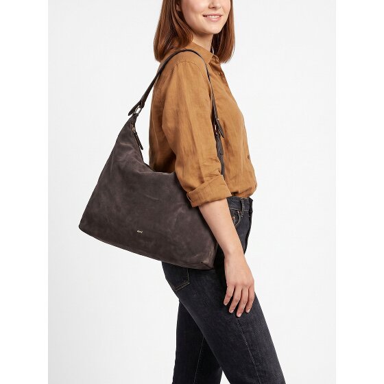 abro All in one Schultertasche Leder 50 cm