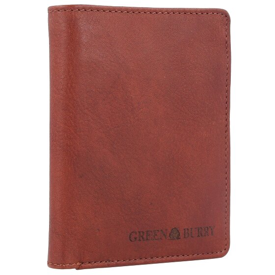 Greenburry Vintage Washed Geldbörse Leder 10 cm