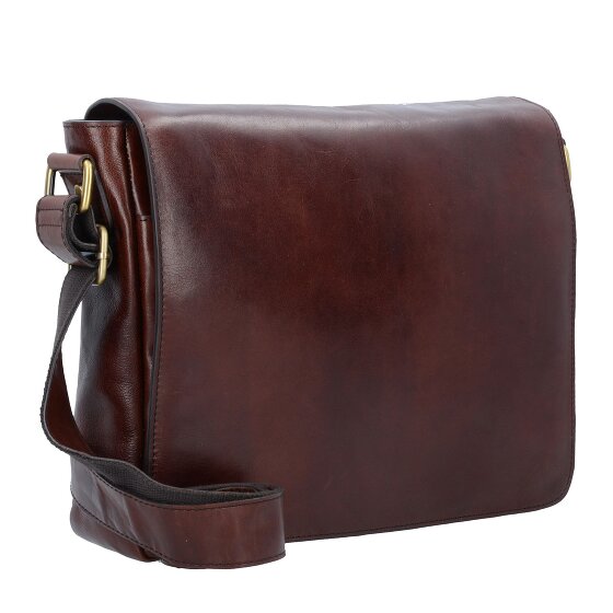 Leonhard Heyden Cambridge Messenger Leder 32 cm Laptopfach