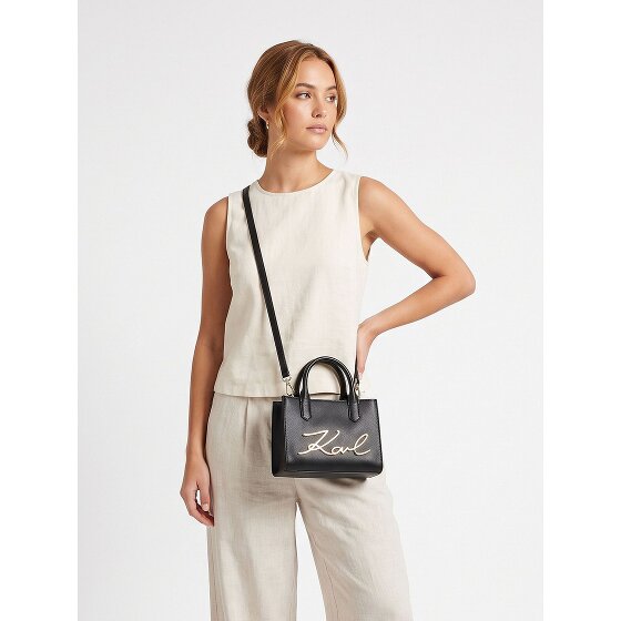 Karl Lagerfeld K/Signature 2.0 Handtasche Leder 19 cm