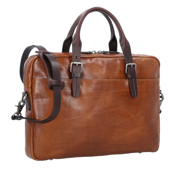 Castelijn & Beerens Rien Aktentasche RFID Leder 41 cm Laptopfach Castelijn & Beerens Rien Aktentasche RFID Leder 41 cm Laptopfach