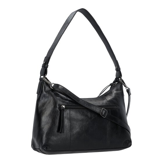 Burkely Creased Crystal Schultertasche Leder 31 cm