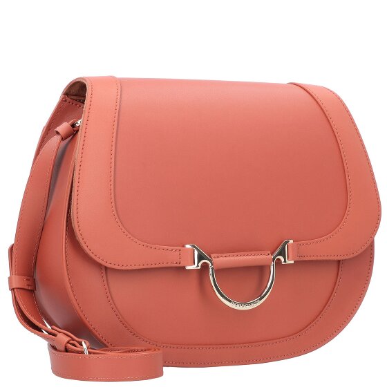 BORBONESE Umhängetasche Leder 24 cm