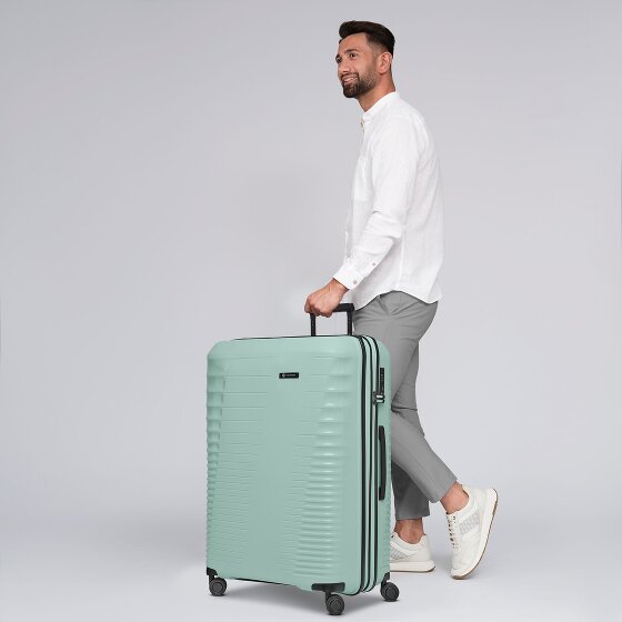 Farmhood Eco Edition 4 Rollen Trolley 77 cm mit Dehnfalte