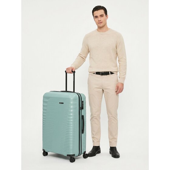 Farmhood Straw Edition 4 Rollen Trolley 77 cm mit Dehnfalte