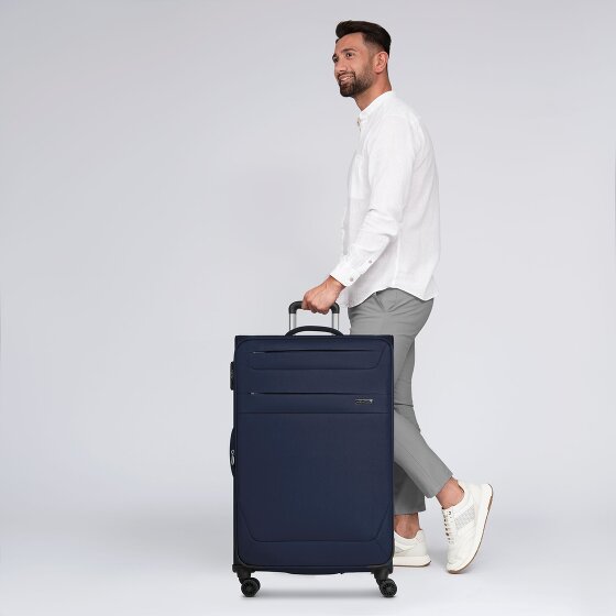 Worldpack Chicago 4 Rollen Trolley L 78 cm mit Dehnfalte