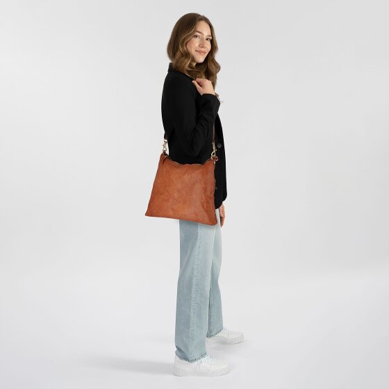Campomaggi Ebano Schultertasche Leder 42 cm