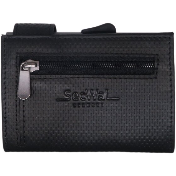 SecWal SecWal 1 Kreditkartenetui Geldbörse RFID Leder 9 cm