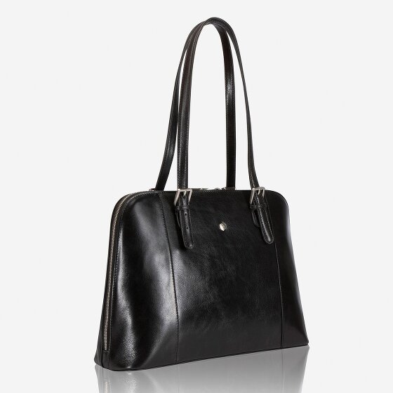 Jekyll & Hide Madrid Schultertasche RFID Schutz Leder 39 cm Laptopfach