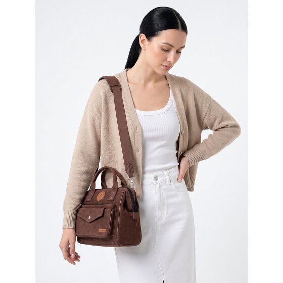 Cabaia Crossbody Suede Handtasche M 26 cm
