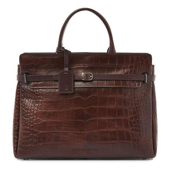 Castelijn & Beerens Shopper Tasche Leder 39 cm Laptopfach