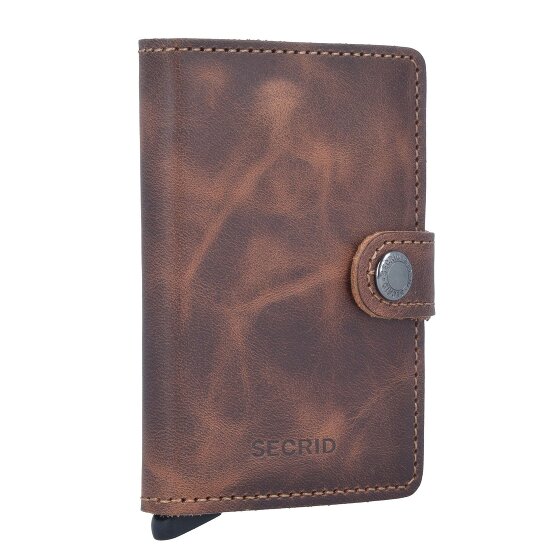 Secrid Miniwallet Vintage Kreditkartenetui Geldbörse RFID Leder 6,5 cm